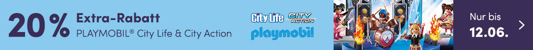 20 % Extra-Rabatt auf PLAYMOBIL® City Life & City Action