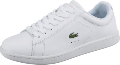 Pre-owned Lacoste Neu  Carnaby Evo 0722 1 Sfa Sneakers Low 23581693 Für Damen Weiss