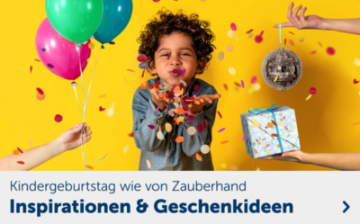 Kindergeburtstag: Inspirationen & Geschenkideen