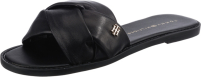 Pre-owned Tommy Hilfiger Neu  Pantoletten 24328894 Für Damen Schwarz