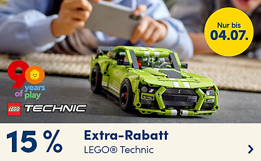 15 % Extra-Rabatt auf LEGO® Technic