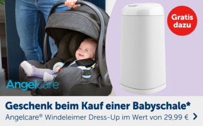 Ihr Geschenk: Angelcare Windeleimer