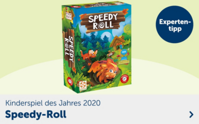Speedy Roll Kinderspiel des Jahres 2020