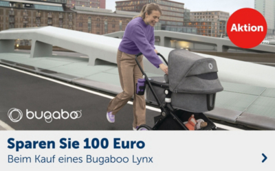 Sparen Sie 100 Euro beim Kauf eines Bugaboo Lynx