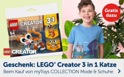 Ihr Geschenk: LEGO Creator 3 in 1 Katze
