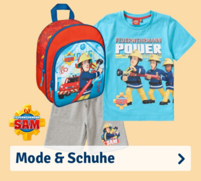 Feuerwehrmann Sam Mode & Schuhe