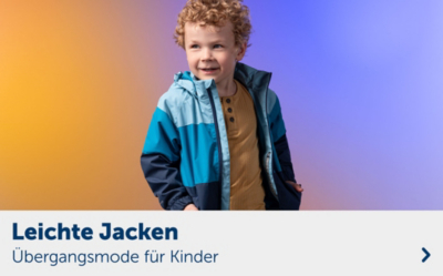 Übergangsjacken für Kinder