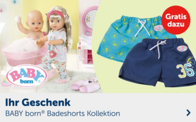 Ihr Geschenk: BABY born® Badeshorts Kollektion