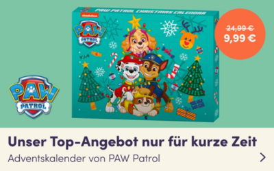 Unser Top-Angebot: Adventskalender von PAW Patrol