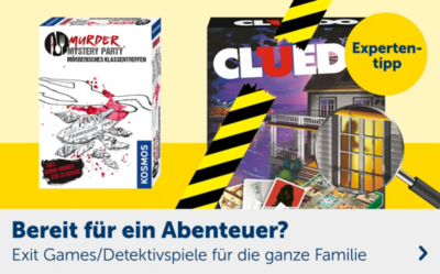 Expertentipp - Exitgames Detektivspiele