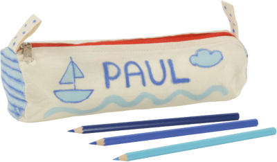 Schlampermäppchen zum Bemalen