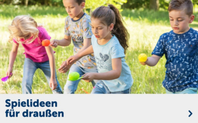 Spielideen für draußen