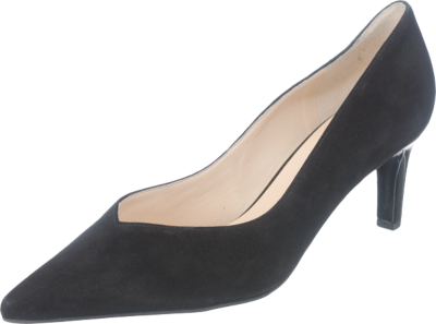 Pre-owned Hogl Neu Högl Stacy Klassische Pumps 12607459 Für Damen Schwarz Dunkelblau