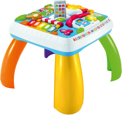 Mattel Fisher-Price Lernspaß Spieltisch, Baby-Spielzeug, Lernspielzeug
