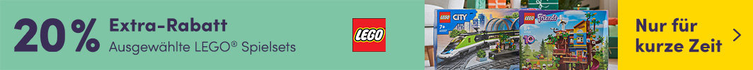 10 % Extra-Rabatt auf ausgewählte LEGO® Spielsets