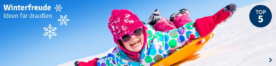 Winterfreude - Ideen für draußen