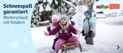 Schneespaß garantiert - Winterurlaub mit Kindern