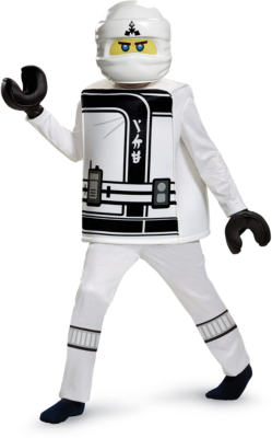 Neu LEGO Kostüm LEGO Ninjago Zane Movie Deluxe, 5tlg. 6846679 eBay