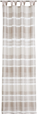 Neu Gozze Vorhang Mit Schlaufen Roma 140x255 Cm 7188366 Taupe Ebay