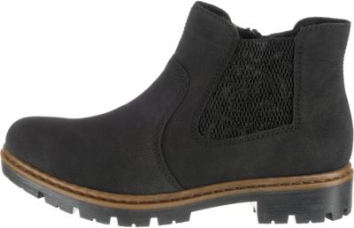 Neu rieker Chelsea Boots 8324673 für Damen schwarz ...