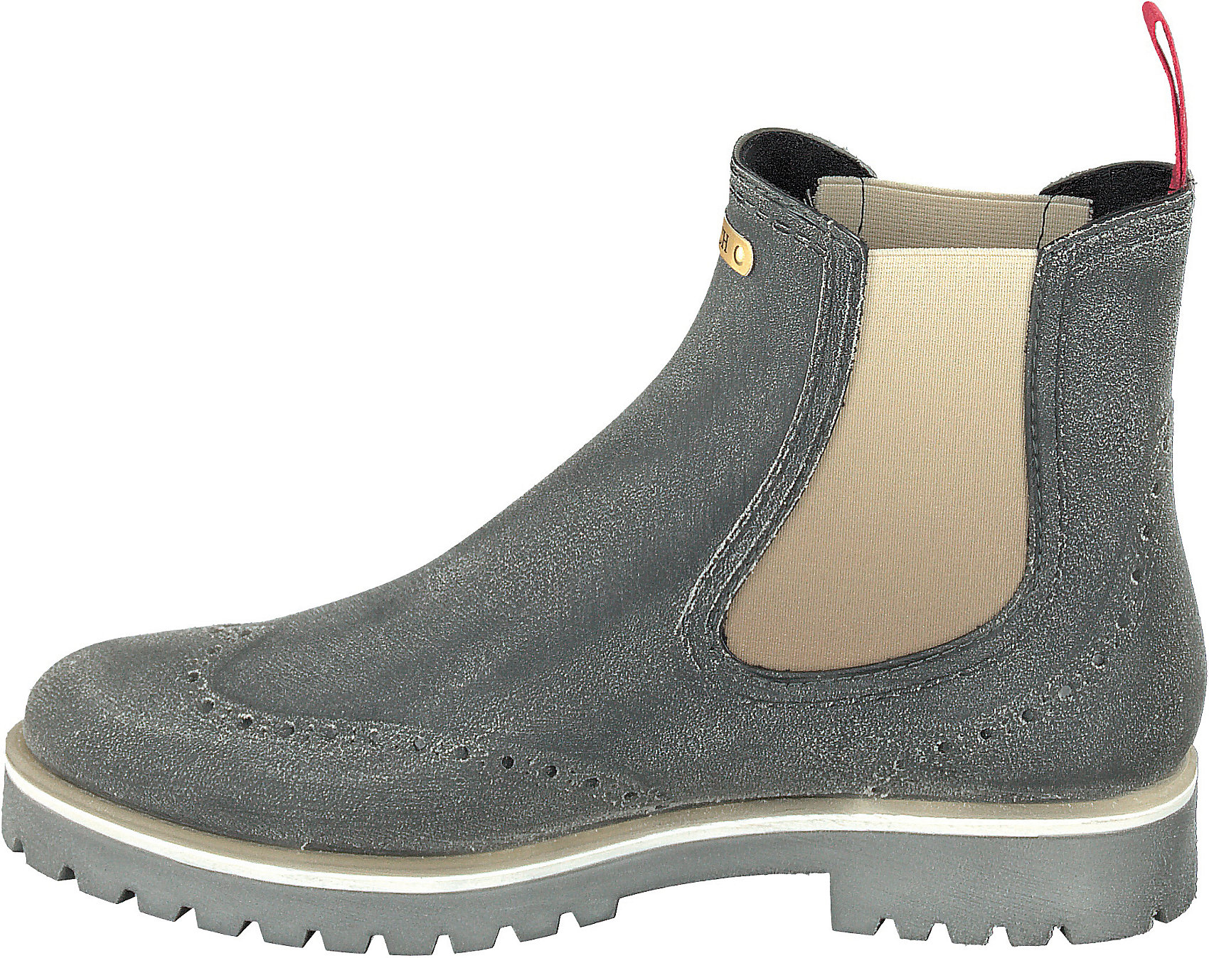 Neu GOSCH Sylt Chelsea Boots 8500200 für Damen anthrazit Neueste GOSCH SYLT Damen Schuhe Chelsea Boots Pflaume Zu