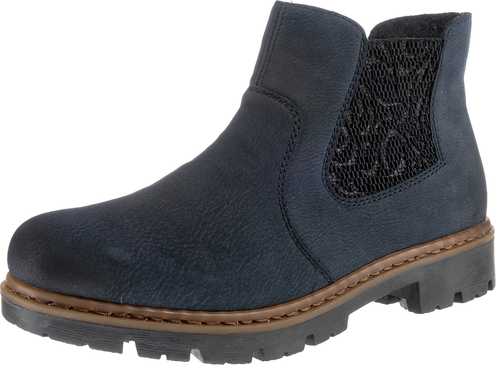 Neu rieker Chelsea Boots 8324673 für Damen schwarz braun Rieker Damen SandalettenSandalen schwarz Größe 38 in Hann