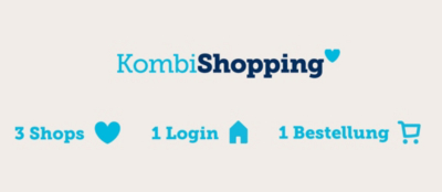 3 Shops - 1 Bestellung!