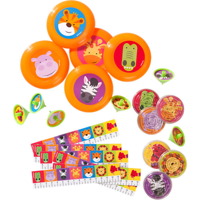 Mitgebselset Dschungeltiere, 24-tlg. (Amscan)