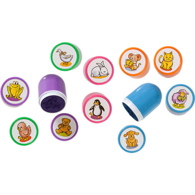 Tierstempel, 10 Stück (Eduplay)