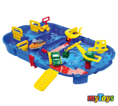 Tragbare Wasserbahn Lock Box 85 X 65 Cm Aquaplay Mytoys